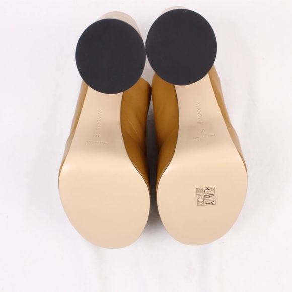 NIB WANDLER Electra Leather Slides Platform Sandals Brown - Picture 12 of 13